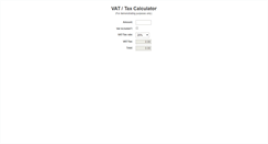 Desktop Screenshot of jquery-vat-calculator.ssdtutorials.com